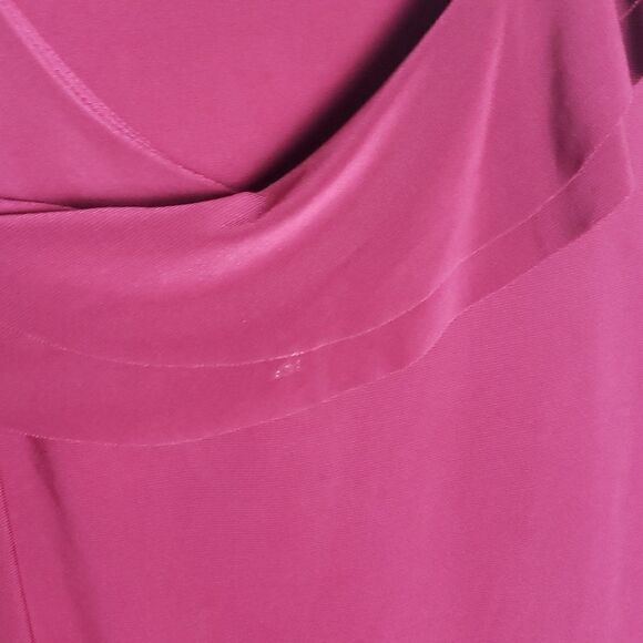 Maroon/Burgundy  Dress Barn Top - Picture 4 of 5